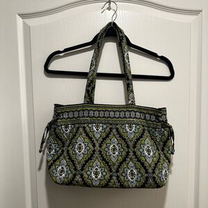 Vera Bradley Retired Cambridge Tote/Shoulder Bag with Ties